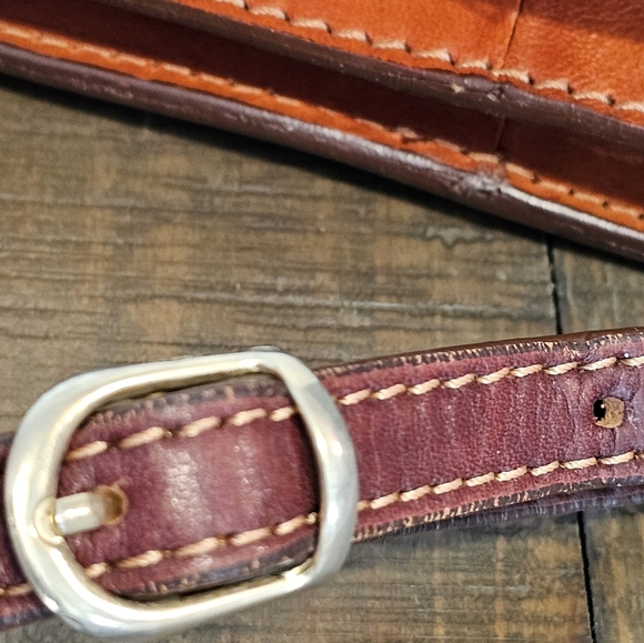 Conte Di Cavour (Italian Vegetable- Tanned Leather) Crossbody Bag - Picture 13 of 15